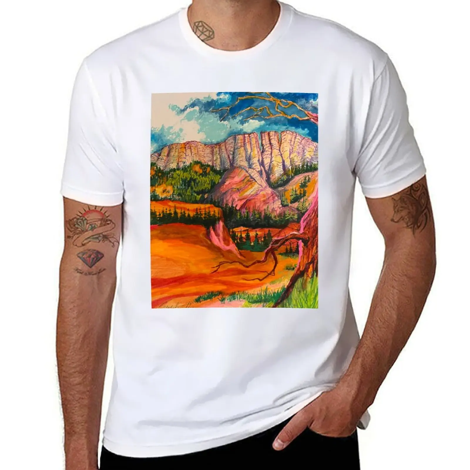 

Horse tooth Mountain Fort Collins CO T-Shirt black cotton t-shirt plain for man package t shirt man designer T-shirt