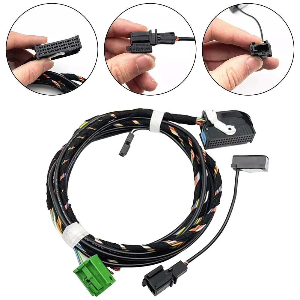 Auto Radio Module Cable RCD510 1K8035730D Compatible with For Jetta 5 6 and For Golf 5 6 Models for Stereo Surround