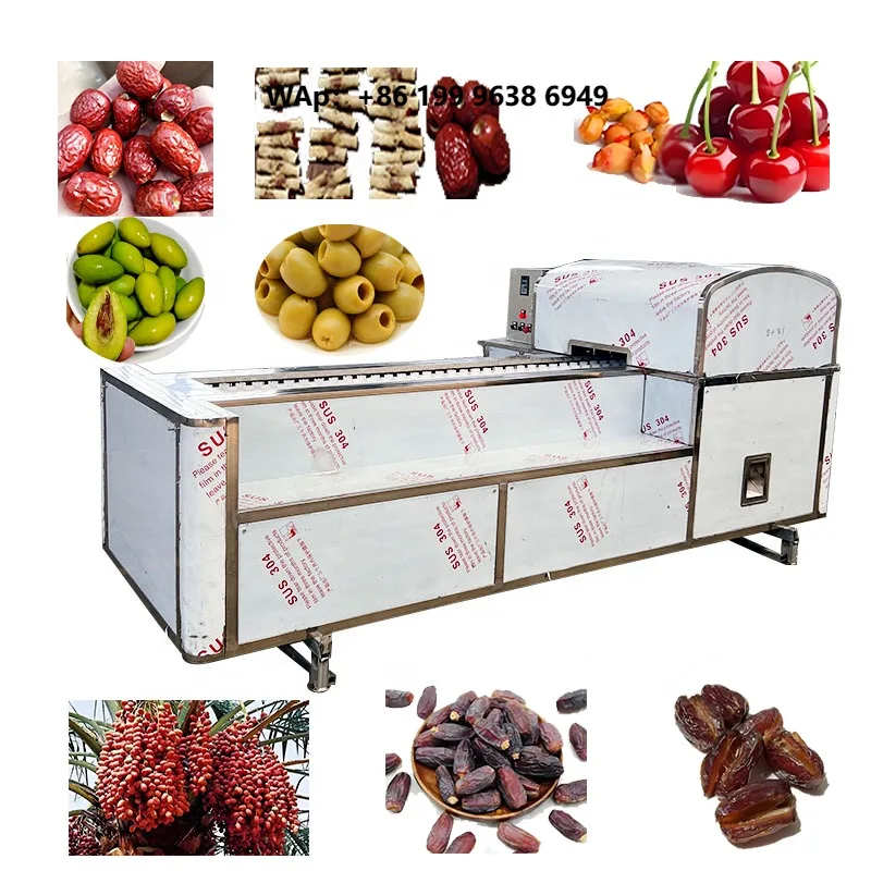 Brand New Almond Core Removing Machine Olive Seeds Pitter Machine Apricots Pitting Machine