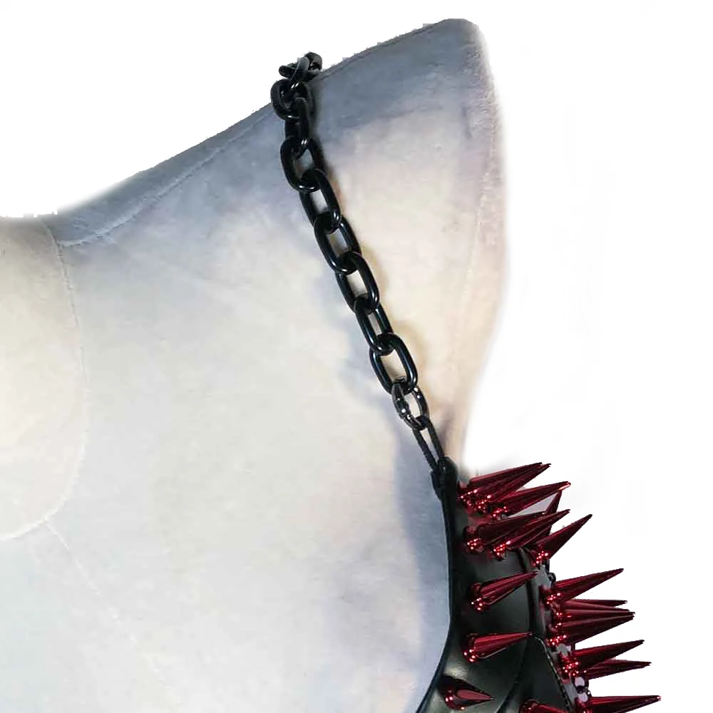 

Готические топы с шипами, женская одежда в стиле бохо, кибергот, готика, эмо, футболка Y2K с шипами, фестивальный топ, одежда в стиле панк-рок