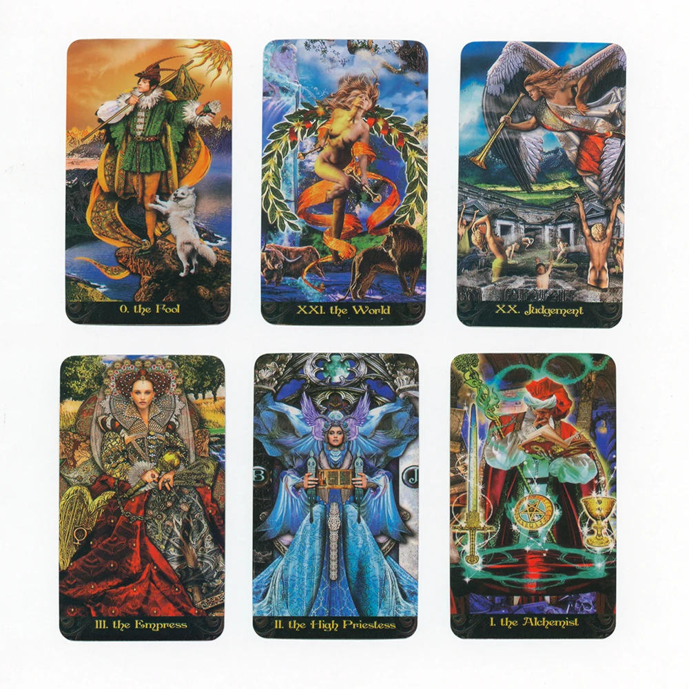 Tarot Illuminati Kit Card Divination PDF Guidebook  Fate Game Affectional  Oracle Deck Tarot Cards for Beginners