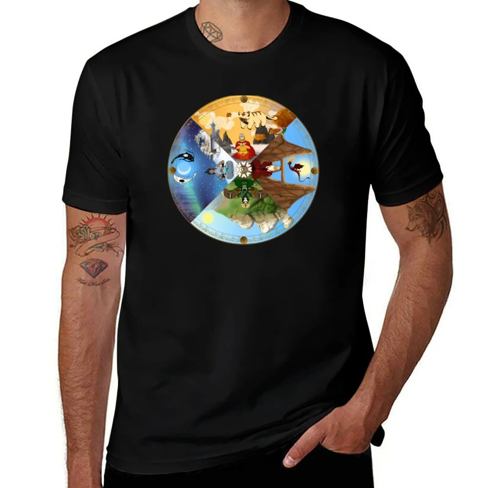 The Cycle of the Seasons T-Shirt Outdoor Activity Sports T-Shirt