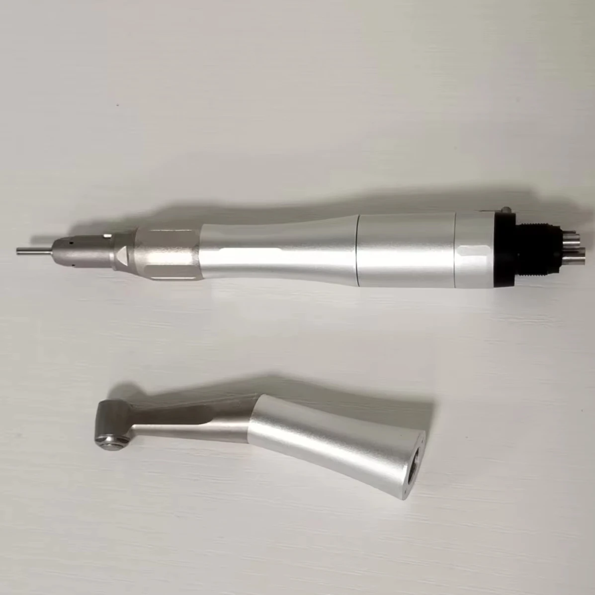 Dental FX Low Speed Series 2/4 Holes Low-Speed Press Grinding Set ,1 Kit 3 Pcs Mixed Pack FX Contra Angle Straight and Motor