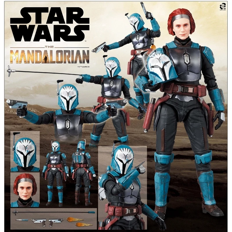 

Mafex Star Wars The Mandalorian Bo-Katan Kryze Action Figure 1/12 Scale Model Collectible Figurine Ornaments Toy Birthday Gift