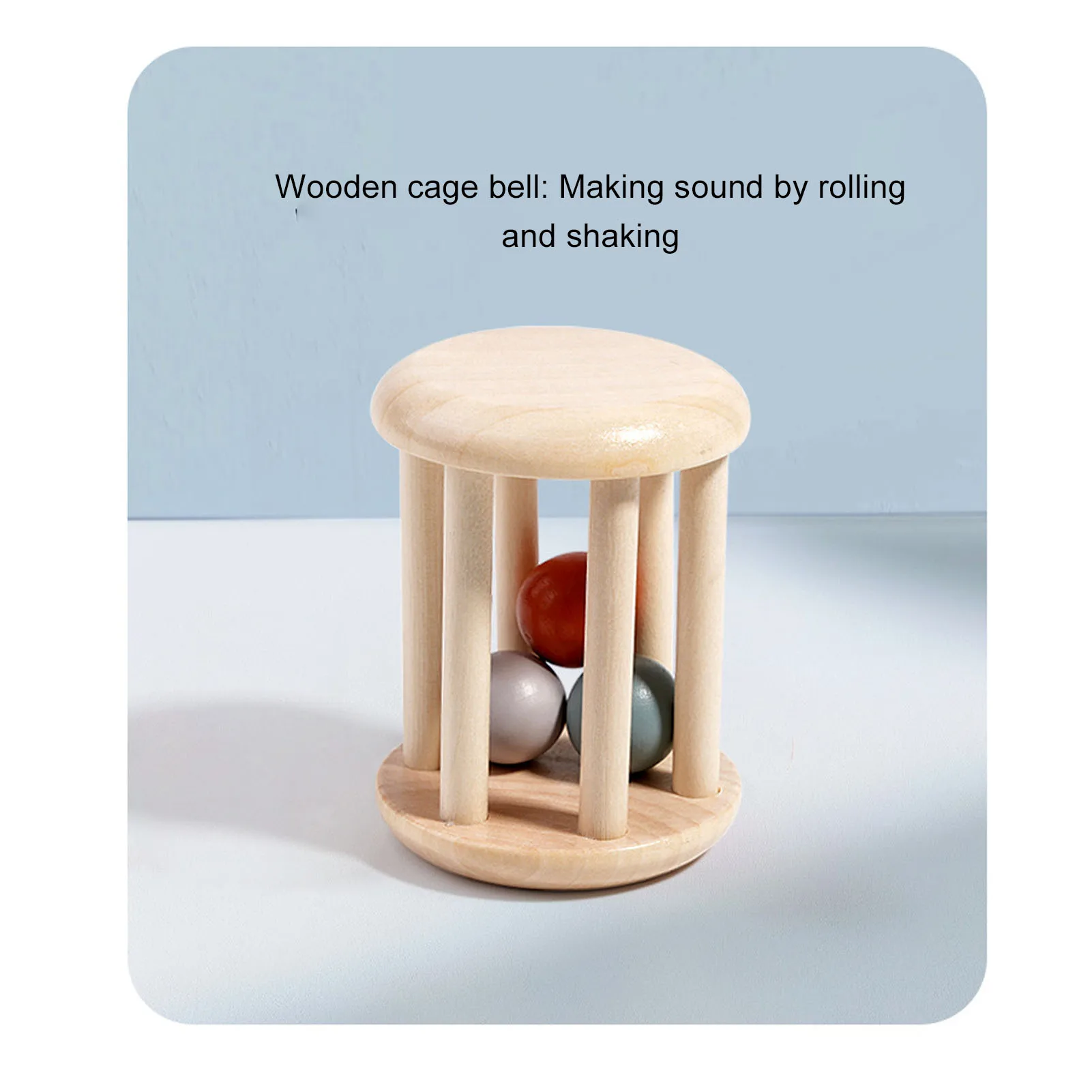 ชุดเครื่องดนตรีไม้สำหรับเด็กเล็ก ของเล่นดนตรีสำหรับเด็กวัยหัดเดิน ชุดเครื่องดนตรีเคาะจังหวะเพื่อการศึกษาด้านดนตรี