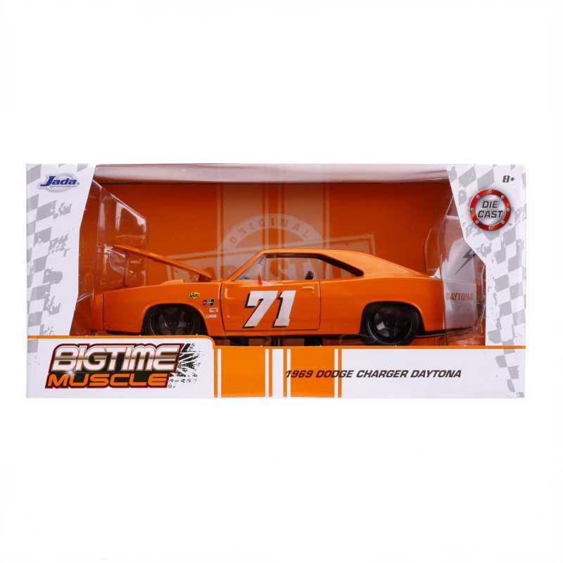 1:24 1969 Dodge charger daytona Classic Muscle sports car High Simulation Diecast Metal Alloy Model Car Toy kids Gift Collection