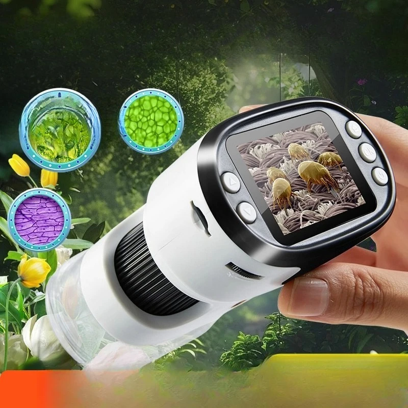 Microscope Birthday Gifts Boys Children Elementary School Students Christmas Boys and Girls Deluxe Gift Box
