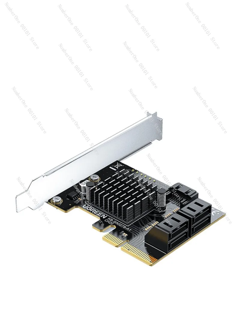 PCIE to SATA3.0 multi-port expansion card 6Gbps desktop computer chassis adapter card solid state machinery