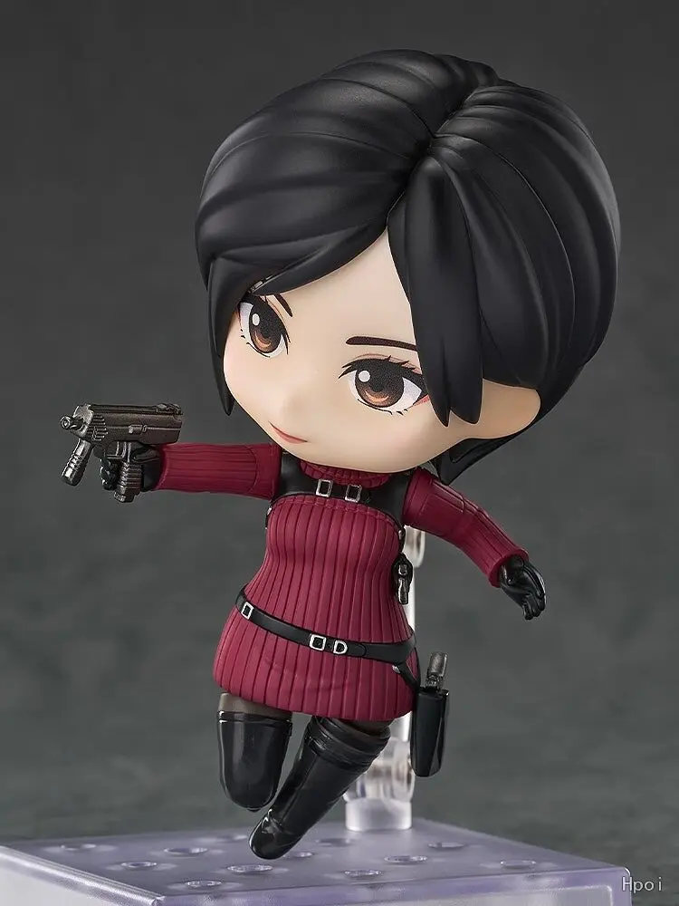 Q-Version Kurzhaar-Nendoroid 2761 Ada Wong Anime-Figur Modell Spielzeug Bewegliche Gelenke Sammlerstück Desktop-PC-Gehäuse-Ornament Fan-Geschenk – Detail 3
