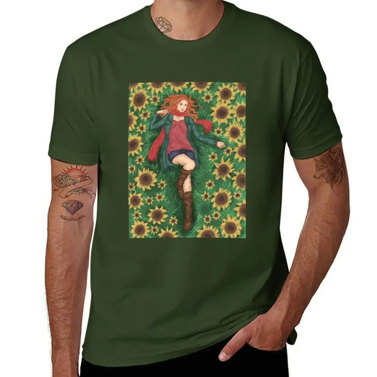 

For Amy Pond T-Shirt hippie clothes oversized graphic tee heavyweights mens vintage t shirts