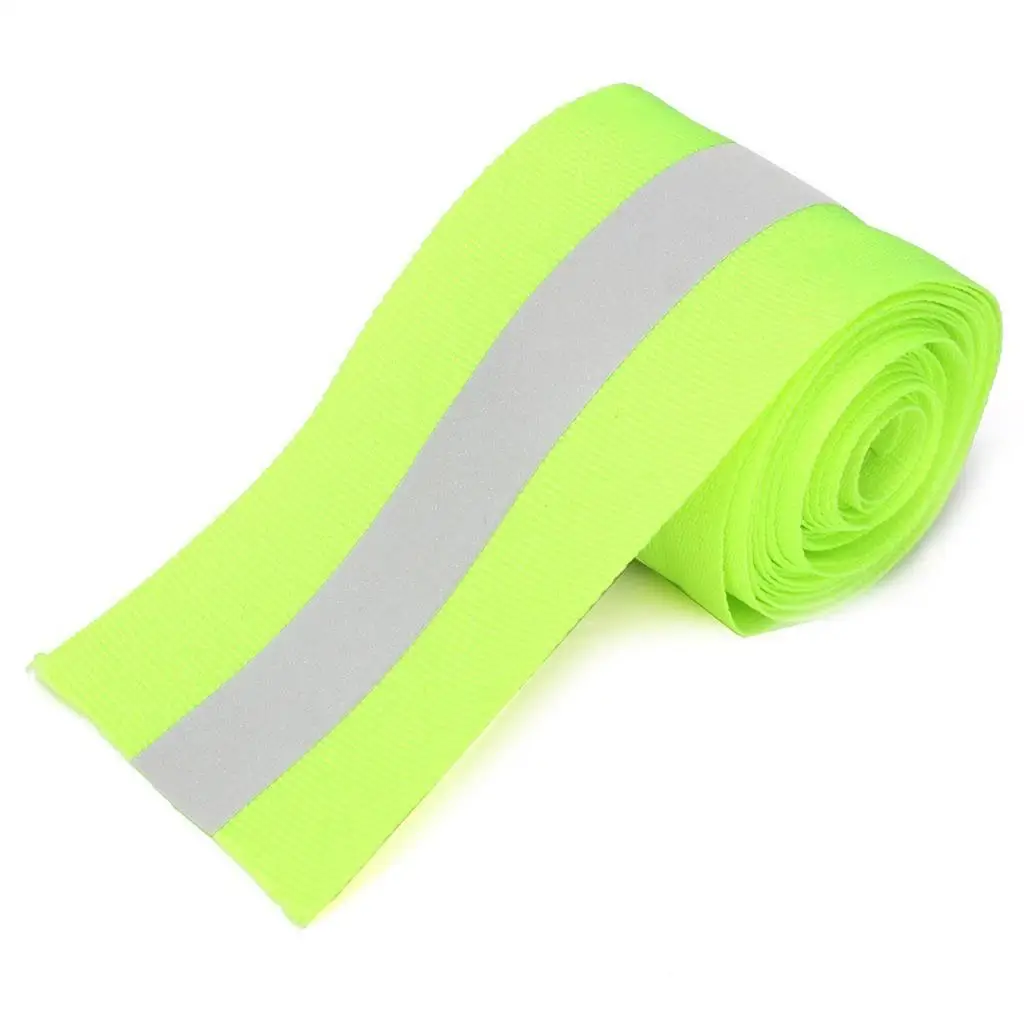 Lightweight Safety Strip Cotton Reflective Tape Durable Silver Strip for Night Outdoor Clothing Protection
