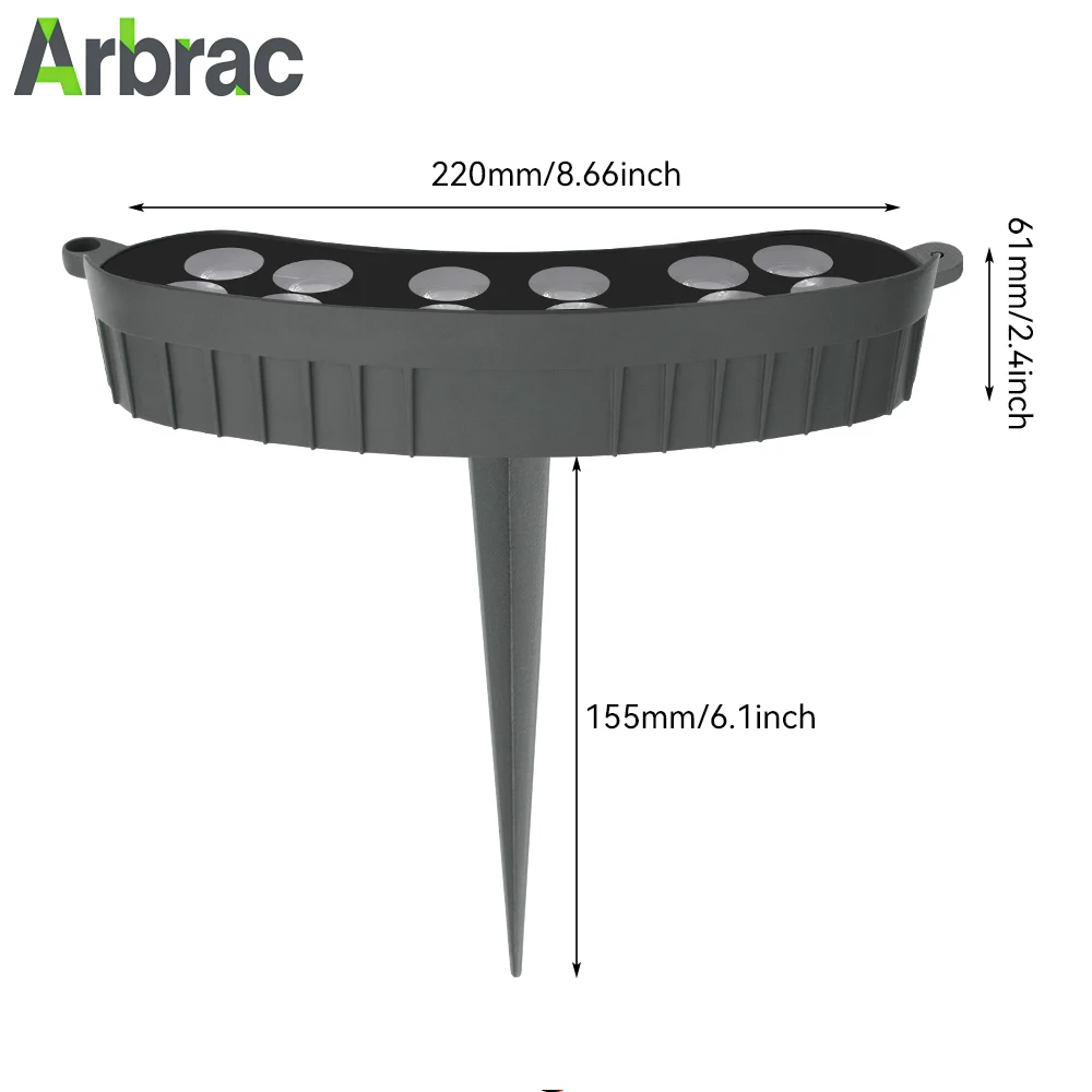 Tuin gazonlicht Beeldje licht IP65 Warm licht RGB-licht Buitenlamp 220V Tuindecoratielamp Waterdicht licht