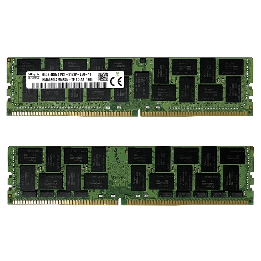 SK Hynix 64GB DDR4-2133MHz 1.2V Registered ECC LRDIMM Server