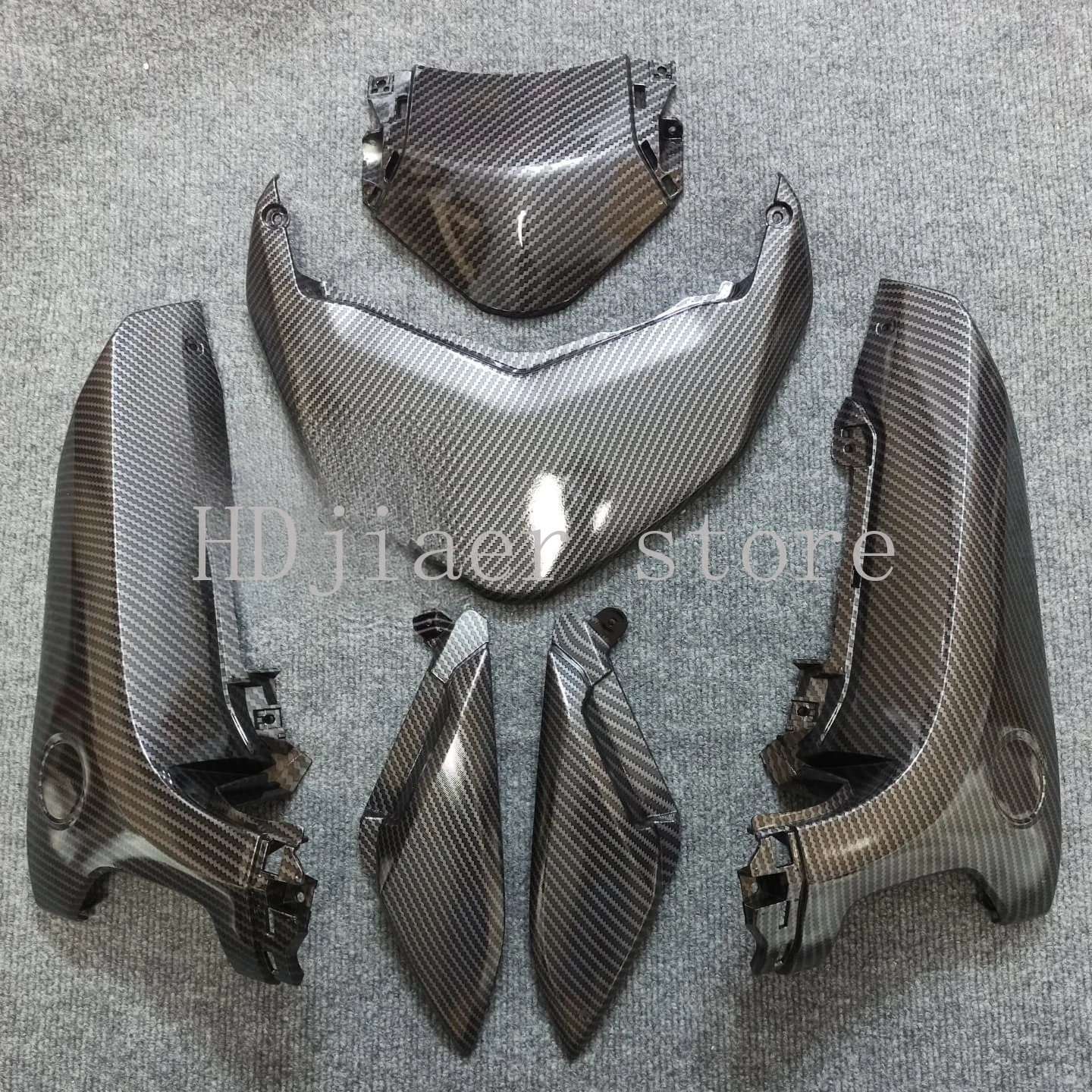 

NMAX155 full vehicle plastic shell, lower bottom inner foot pedal, front and rear fenders, face mask