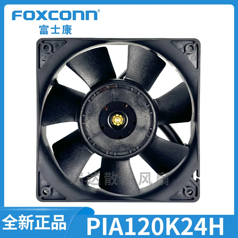 Foxconn PIA120K24H Q04-DB DC 24V 1.40A 120x120x38mm 4-Wire Cooling Fan