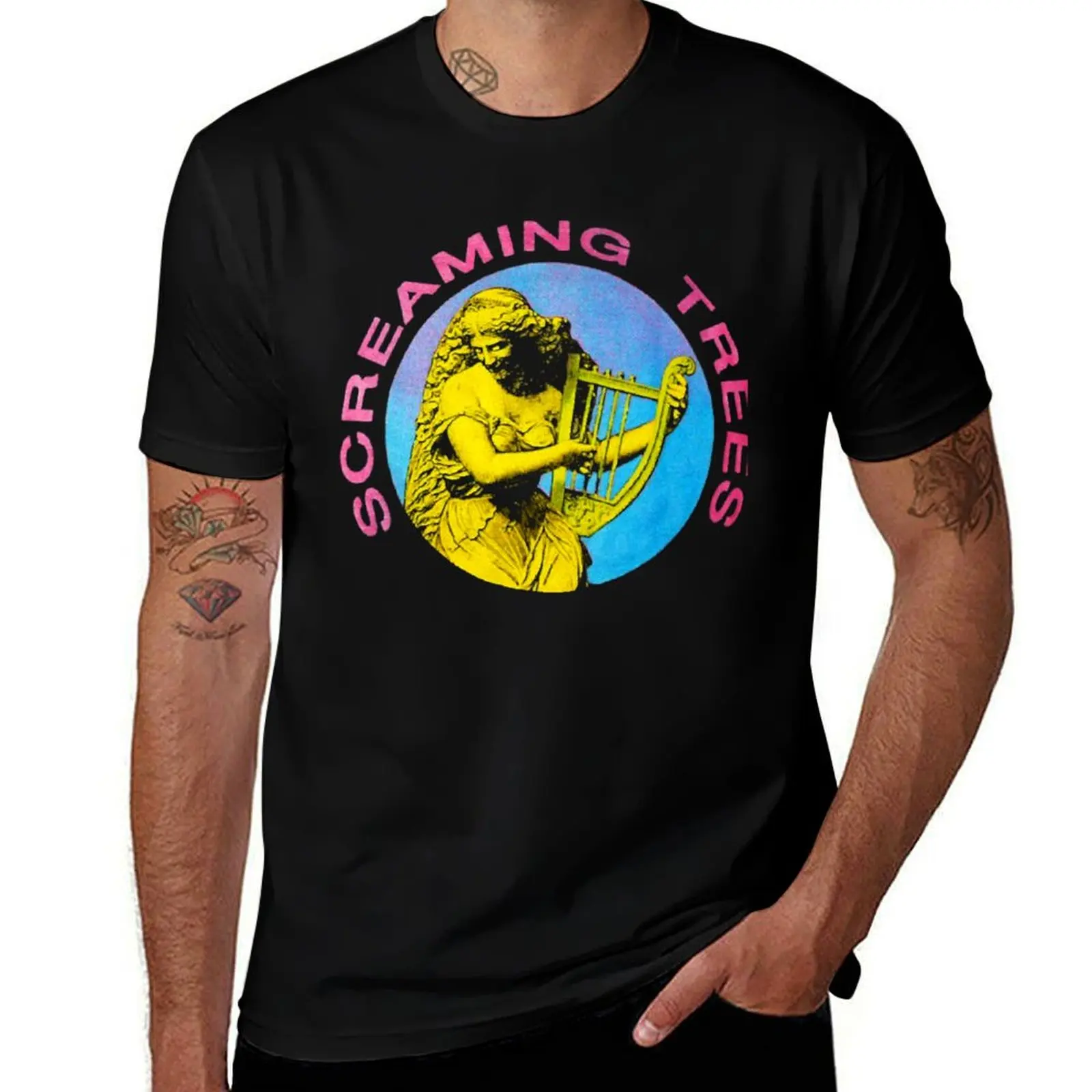 

Birthday Gifts Screaming Subpop Trees Gifts Movie Fans T-Shirt aesthetic clothes T-shirts man quick-drying men t shirts