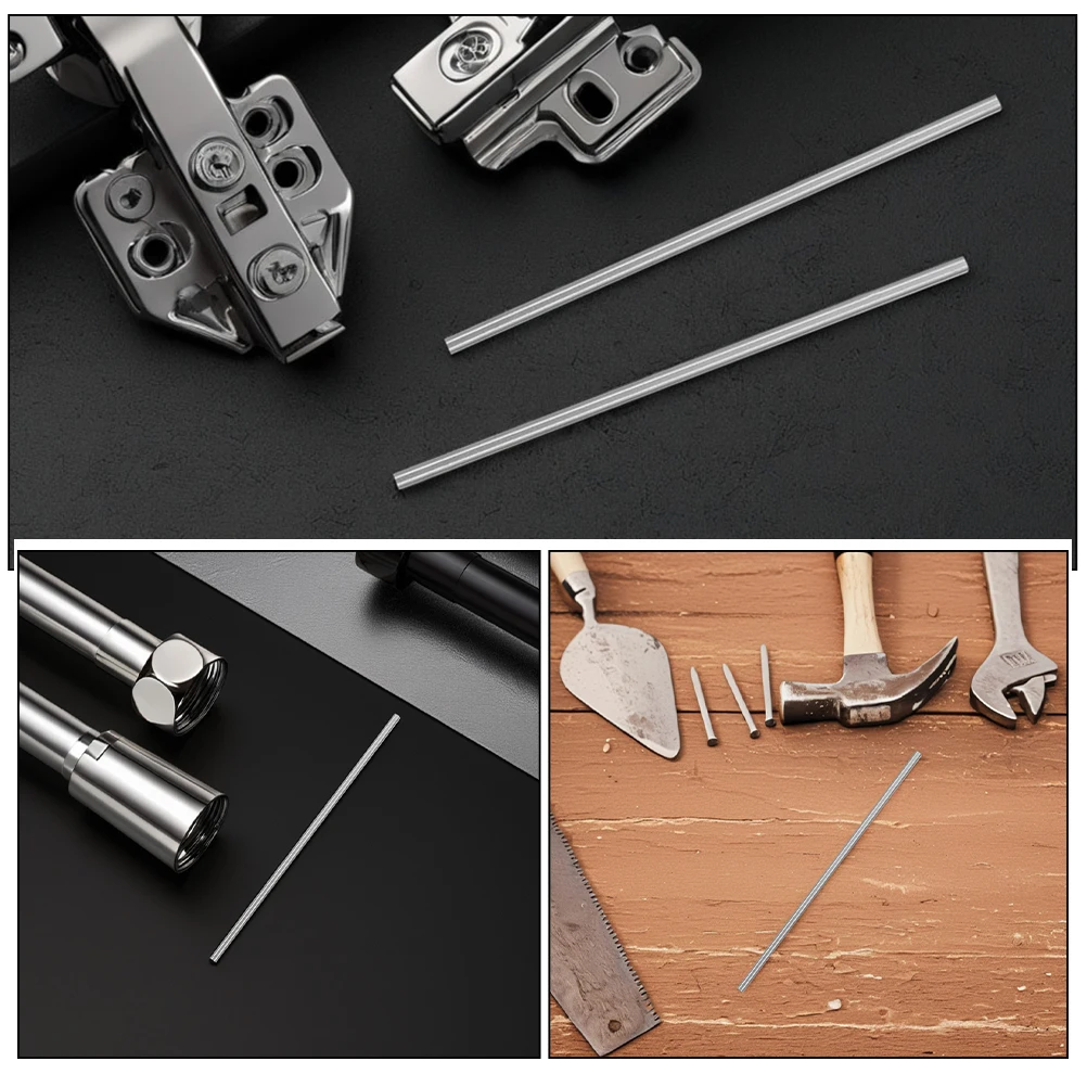 

12pcs Fixed Steel Rod Crochet Blocking Pins Projects Board Pegs Stainless Knitting Durable Material Versatile Design Easy