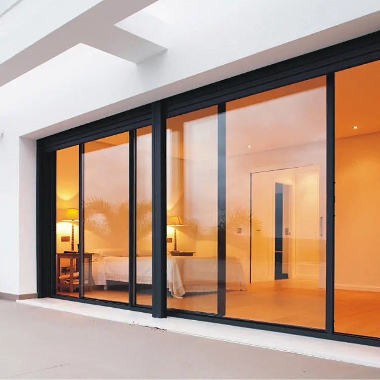 

Personalized Customization Multiple Sizes Sliding Door Multi Panel Sliding Patio Doors Household Aluminum Sliding Glass Doors