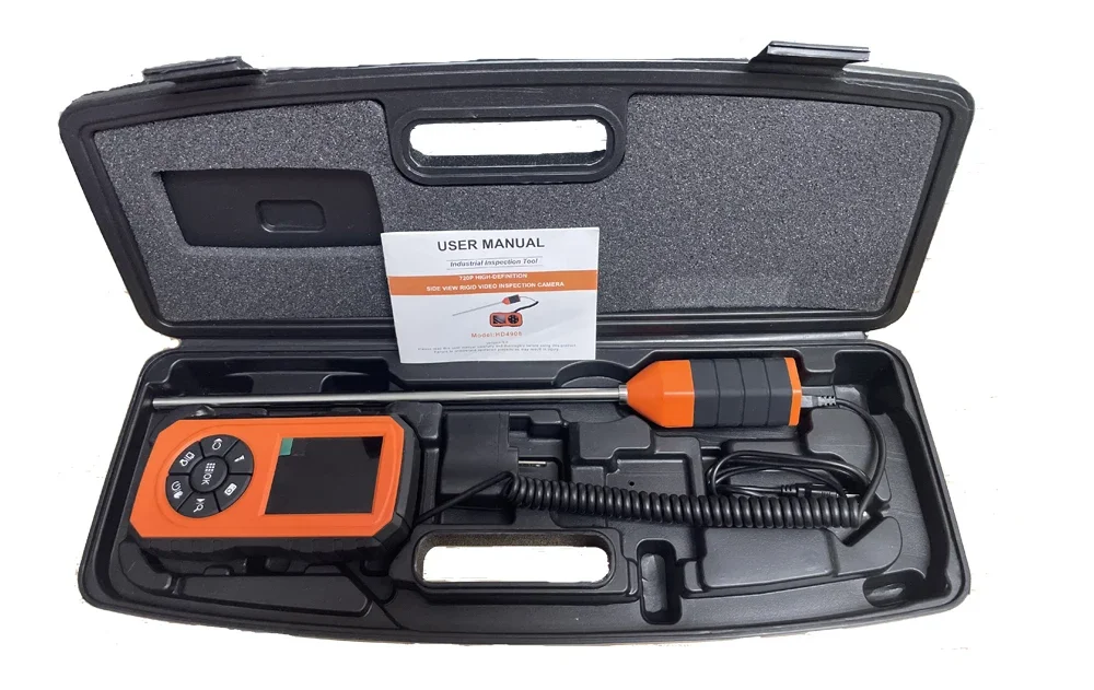 Dual lens rigid tube camer with 3