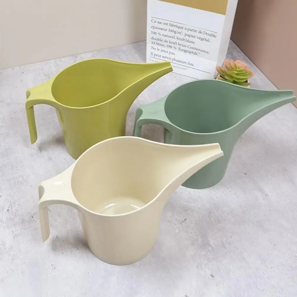 Watering Can Indoor Plants Watering Cup With Funnel Spout Plastic Funnel Pitcher For Pancake Batter Watering Plants Baking Tool