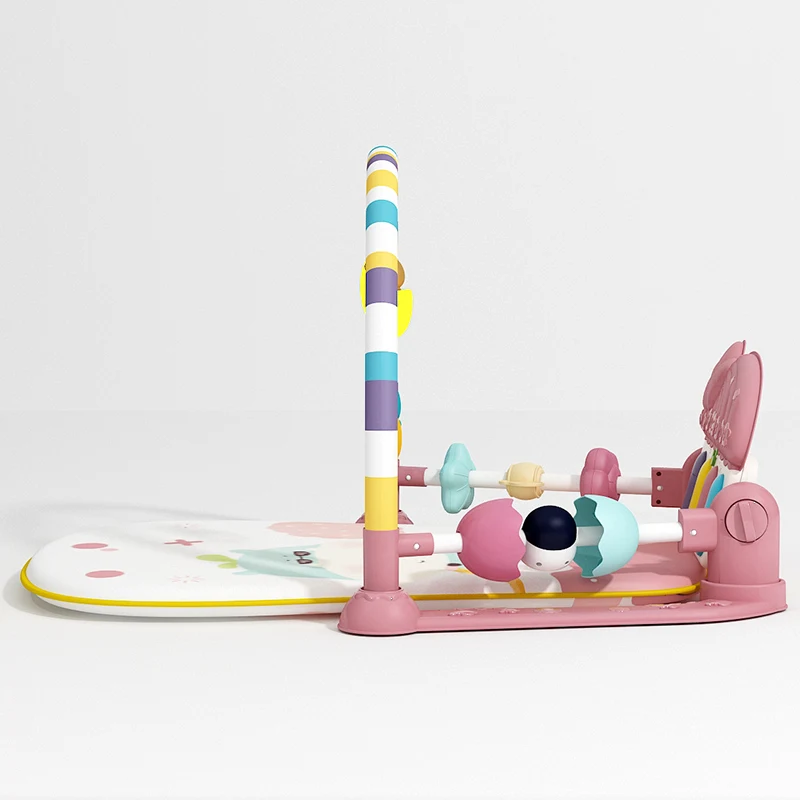Baby Pedaal Piano Fitness Rack 0 1-jarige Baby 3 Maanden Educatief Speelgoed Voor Vroege Educatie Voor Peuters Leren Twee-In-O Lopen