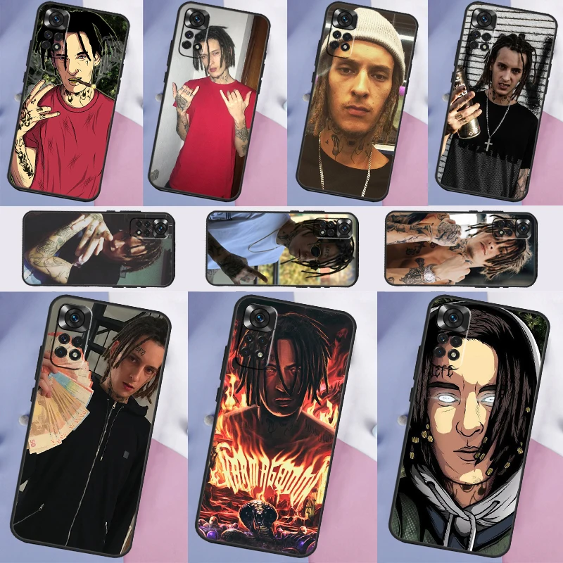 Kizaru Rapper Russia Case For Redmi Note 8 9 10 11 12 Pro 8T 9S 10S 11S Redmi 10 9 12C 9C 9T 10C 10A Cover Capa