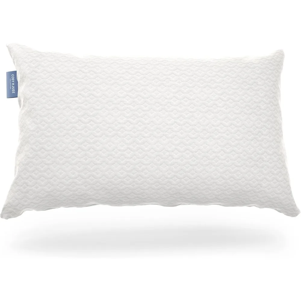 

Cosy House Collection Luxury Rayon Derived from Bamboo Shredded Memory Foam Pillow - Adjustable & Removable Fill - Cool