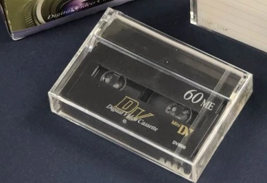 For victor jvc dv video tape 60/90 single disc transparent packaging dv60d