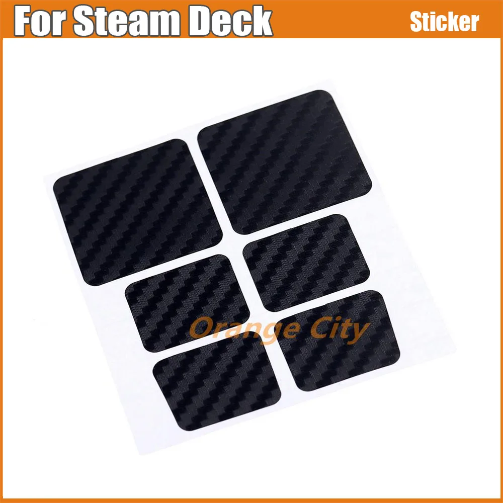 5Sets 6 in 1 New Host Button Touchpad Stickers for Steam Deck Wear-resistant Anti-scratch Protection Stickers