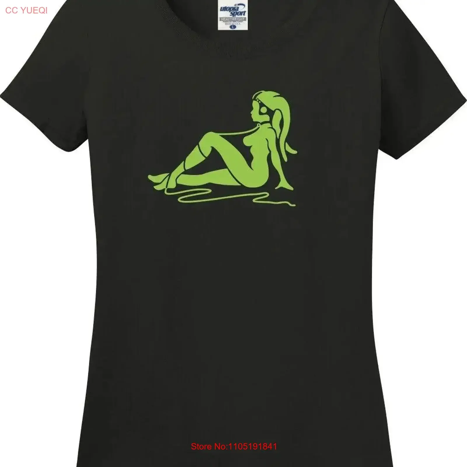 

Twi'lek Mudflap Girl Funny Missy Fit Ladies T Shirt S 3X vintage Washed fashion Stylish Soft Top For Everyday Wear homme