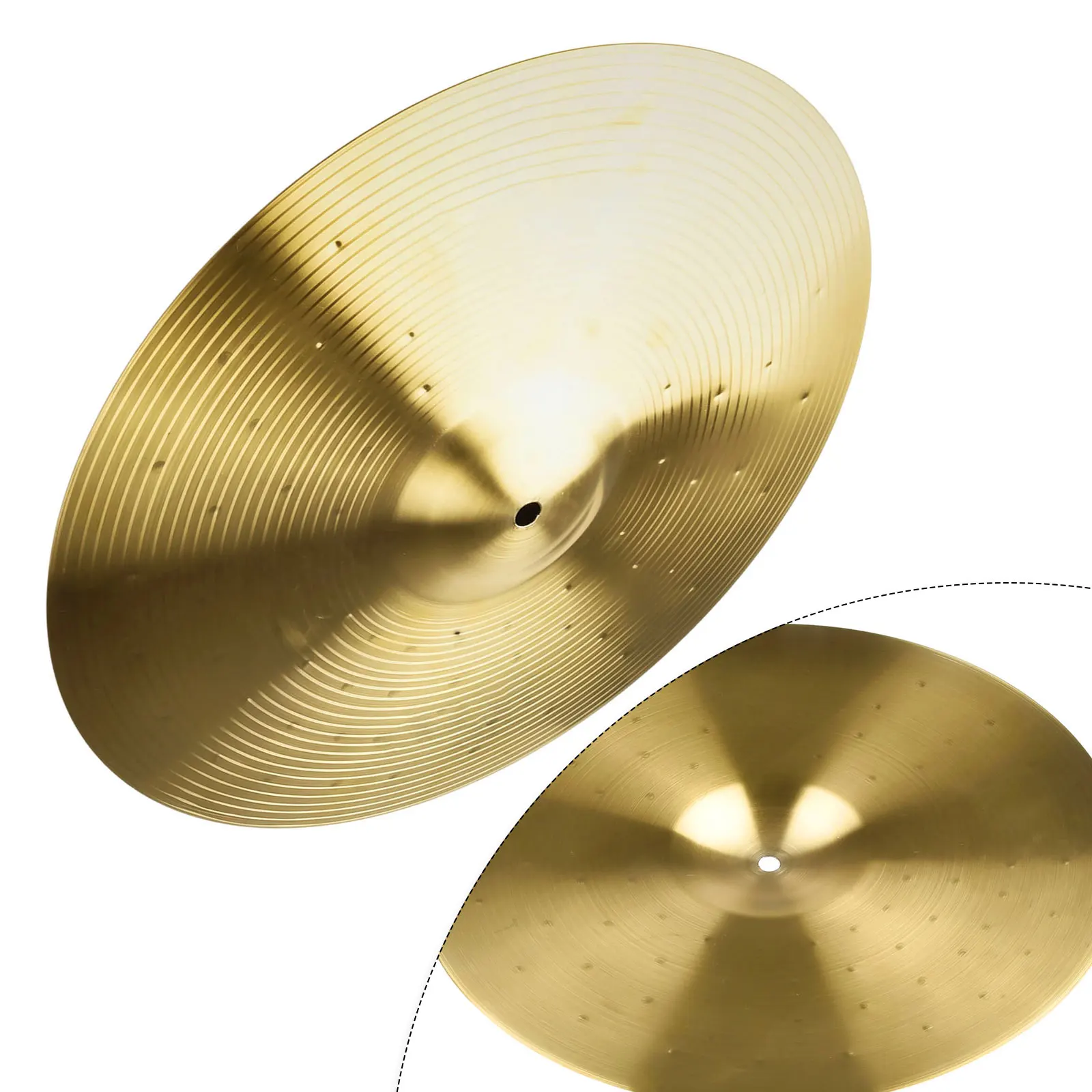 14 16 Inch Drums Brasses Cymbals Percussion Splash Crashes Hi-Hat Jazz Drums Cymbal Musical Instruments Parts Drums Sets Cymbal