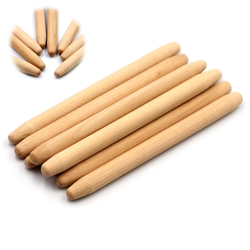 

10Pcs Bee Queen Wooden Stick Beekeeping Breeding Supplies Queen Bee Stylobate Beeswax Bowl Cell Cup Making Tool Beekeeping