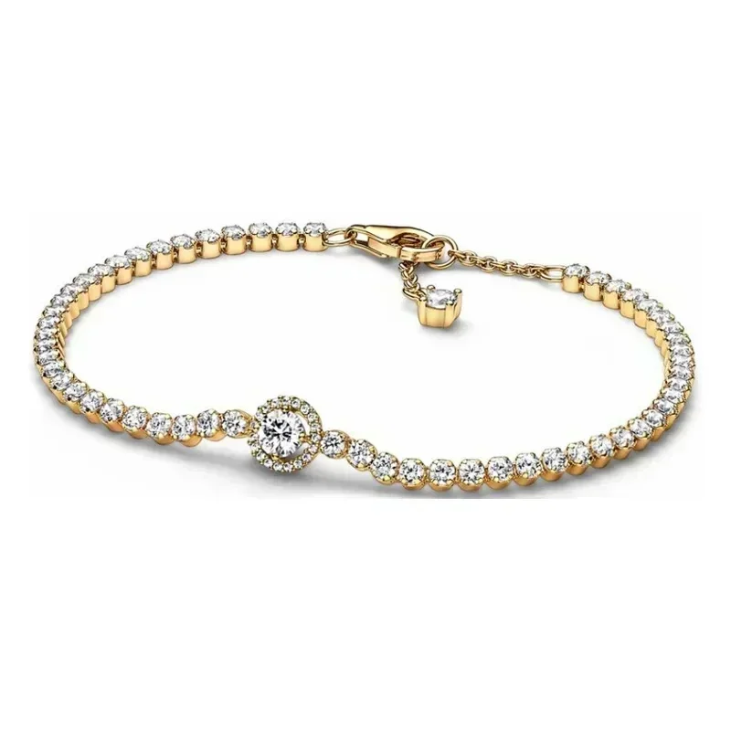 NONE Star Tennis Bracelet 925 Sterling Silver 9