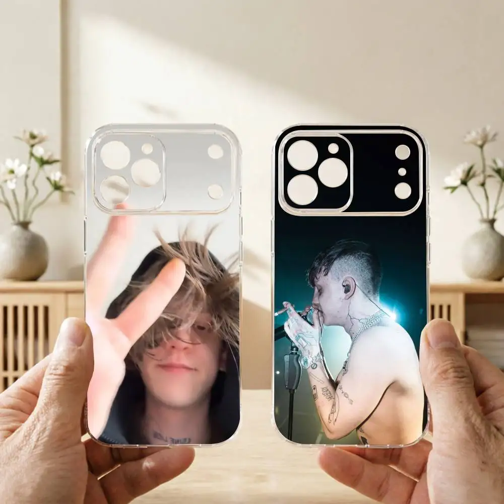 R-Rapper t-low Phone Case Transparent Silicone Soft For iPhone 17 16 15 14 13 12 11 Mini Pro Max Plus