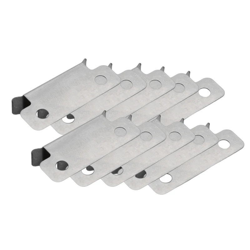 คลิปยึดเตียงสำหรับ ender 3 Pro 7มม. สำหรับ creality ender 3 V2 ender 3S 3D เครื่องพิมพ์ฐานวางชิ้นงานแบบร้อนแพ็ค10ชิ้น