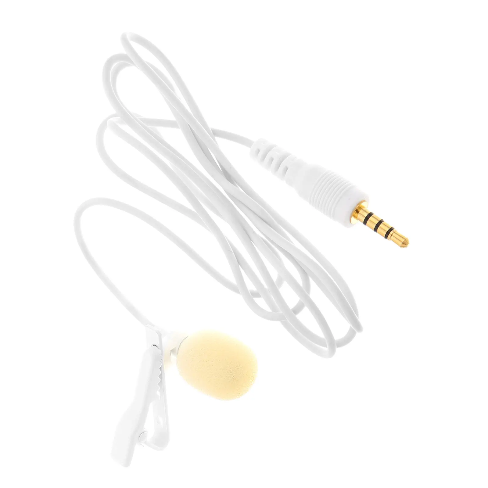 

Миниатюрный петличный микрофон для телефона, крепление на воротник, легкий, для видеозаписи, обучения, подкастов, интервью