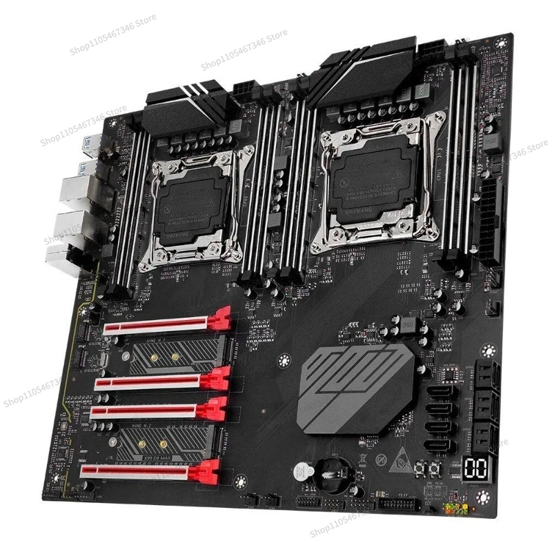 For X99-D8 Dual Main Board CPU Set DDR4 E5V3/V4 Processor Computer Game Multi-open