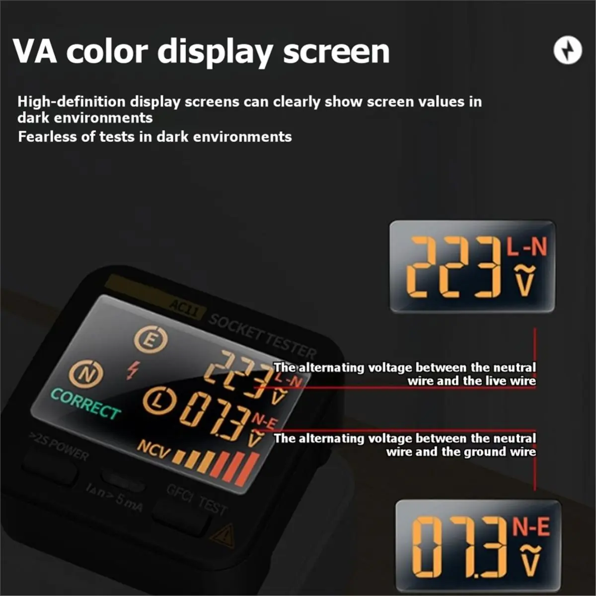 update. AC11 Socket Detector UK Plug Zero Line Plug Polarity Phase Detector Socket Tester Smart Digital Tester
