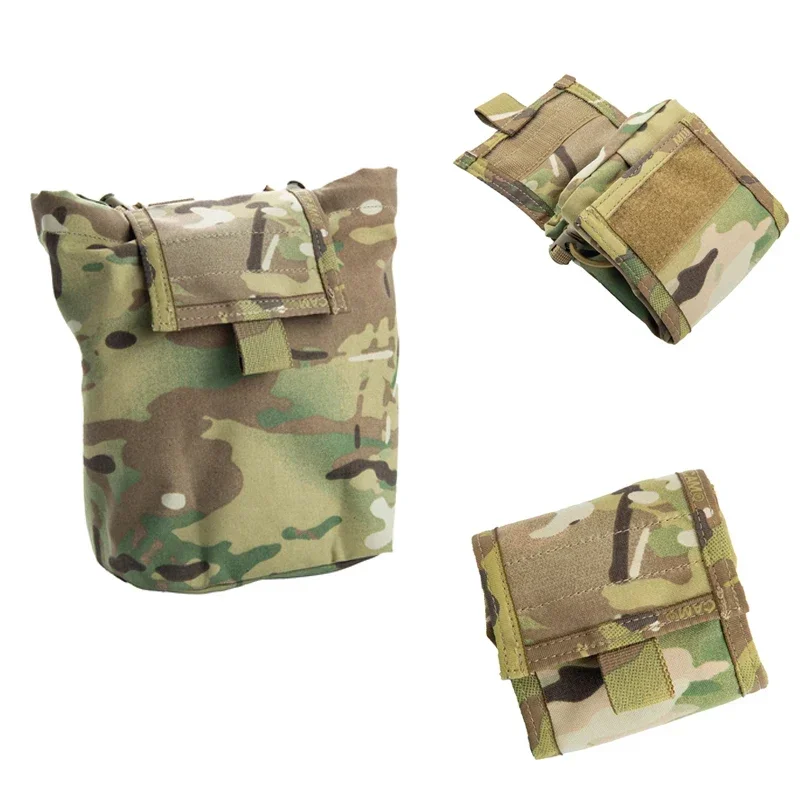 

Multicam Drop Dump Pouch Тактический складной подсумок для журналов Molle, страйкбол, охота, кемпинг, инструмент, всякая сумка для хранения EDC