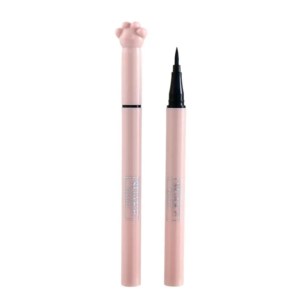 Natural 1pc Waterproof Cosmetics No Smudging Cat's Claw Pen Liquid Eyeliner Pen Makeup Tool Eye Pen