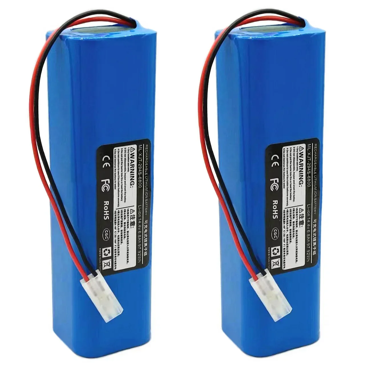 14.4V 6800mAh 100% nuova batteria INR18650 M26-4S2P per Robot aspirapolvere ROEMO SYB2