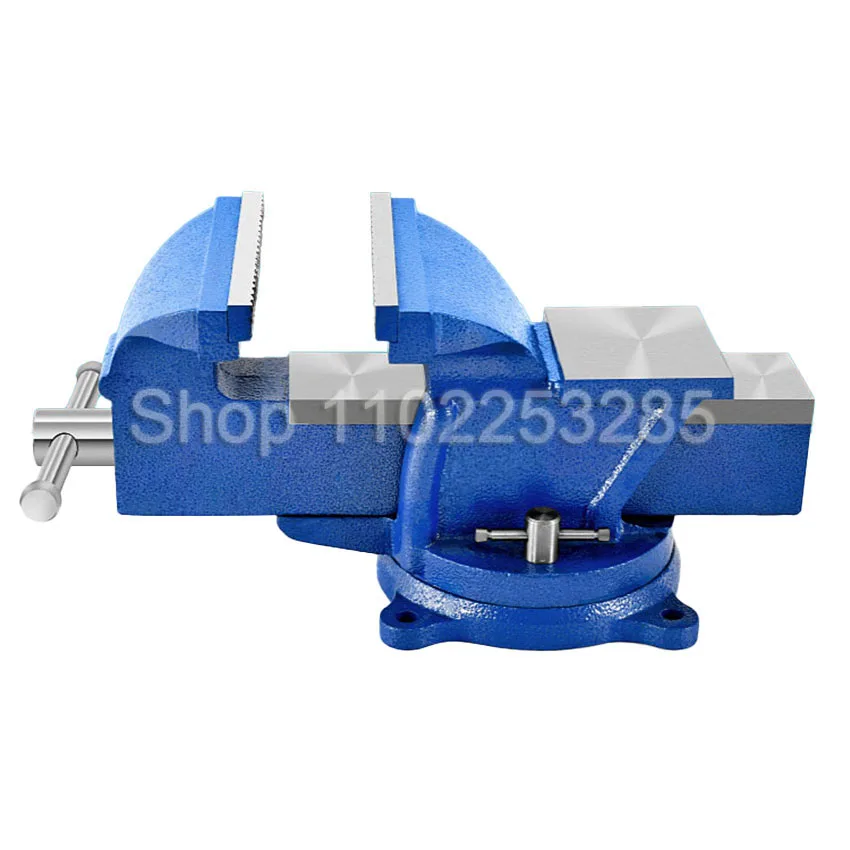

1pc Heavy Duty Bench Vise Household Vise Bench 6 inch 8KG Small Bench Vice Clamp 360 Degree Rotation