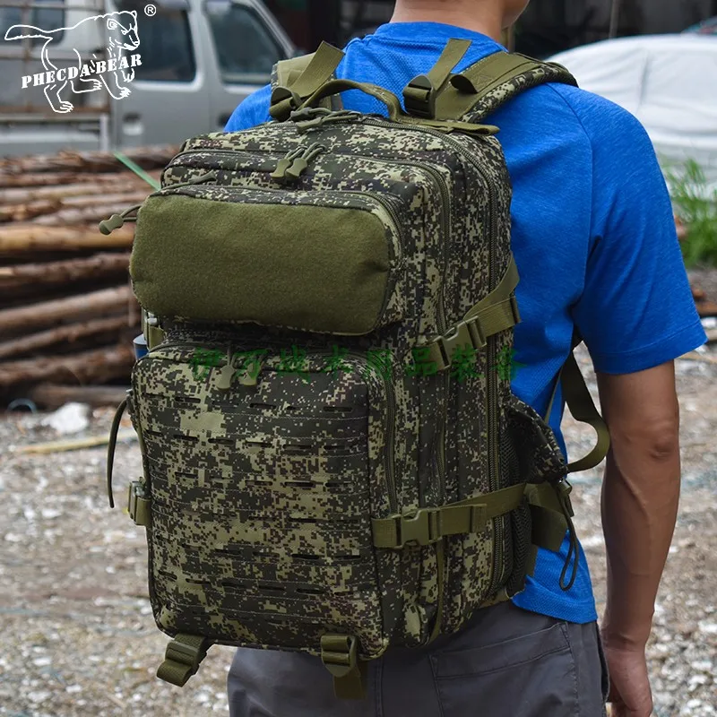 

45L Laser MOLLE Russian EMR Ruins FG Outdoor Camping Waterproof 3P Tactical Backpack