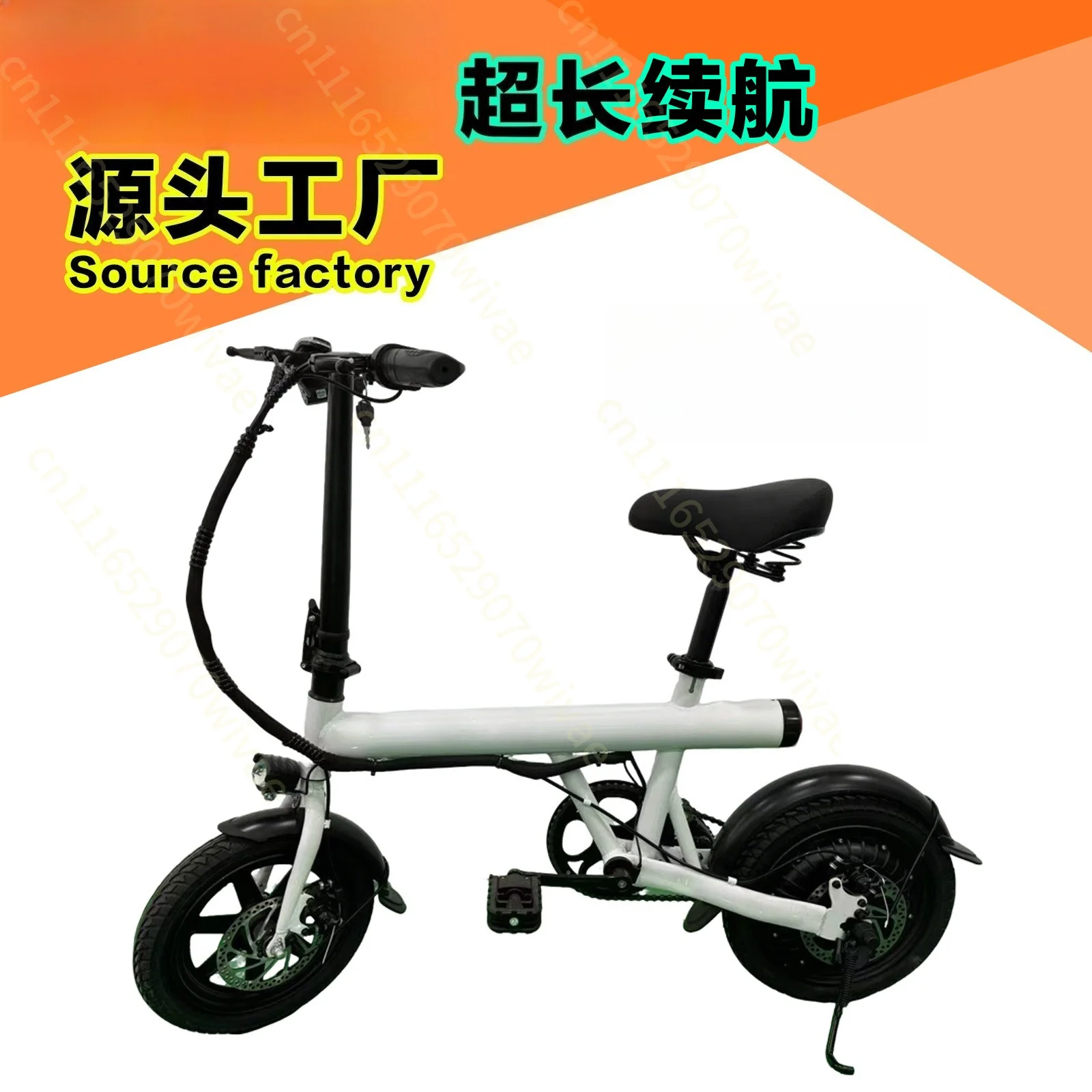 2025 new lightweight power trolley, comfortable and convenient simple cool car, single ride folding electric donkey
