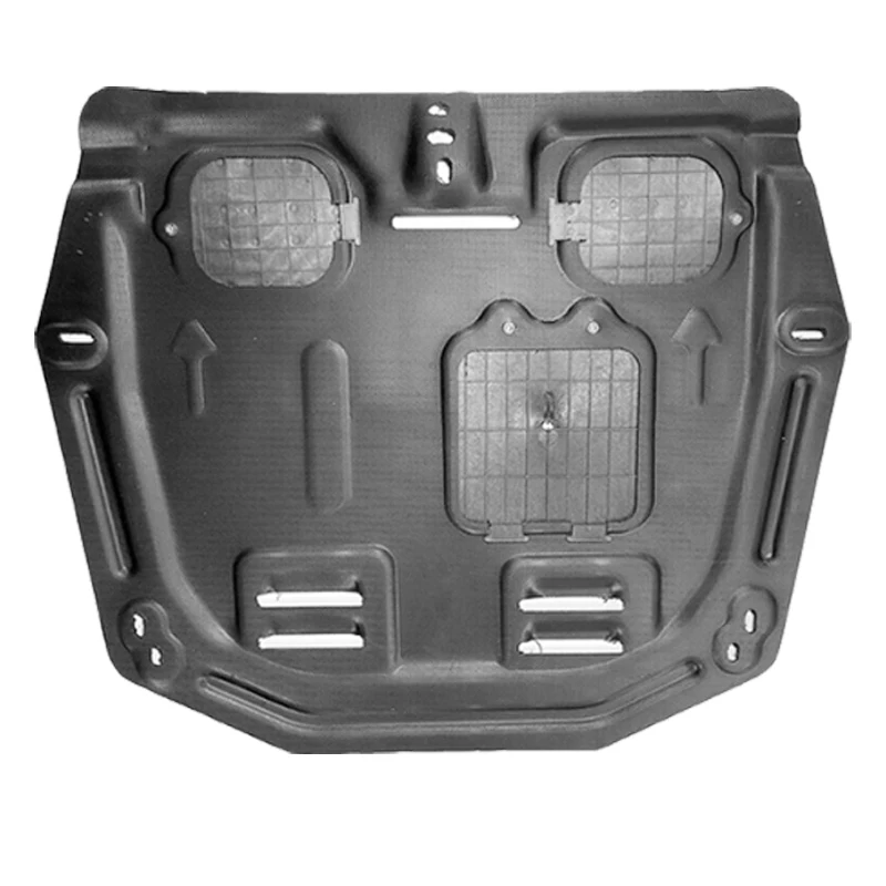 สำหรับฮอนด้า ซีอาร์วี 2015-2016 สีดำภายใต้แผ่นป้องกันเครื่องยนต์สแปลชชิลด์บังโคลนฝาครอบบังโคลนตัวป้องกัน