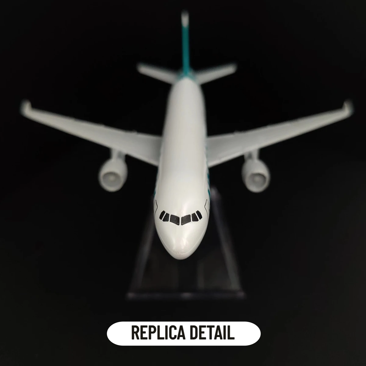 Scale 1:400 Metal Aircraft Model, Korea Seoul A320 Airplane Diecast Aeroplane Home Office Decor Mini Moto Toy for Children