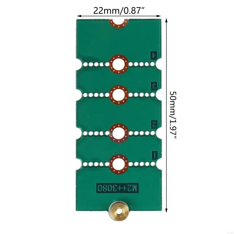 K3KD voor M.2 NGFF SSD -adapterkaart 2242 tot 2280 2230 tot 2280 Transferkaart Adapter Uitbreidingsbord Riser Card Convert Card