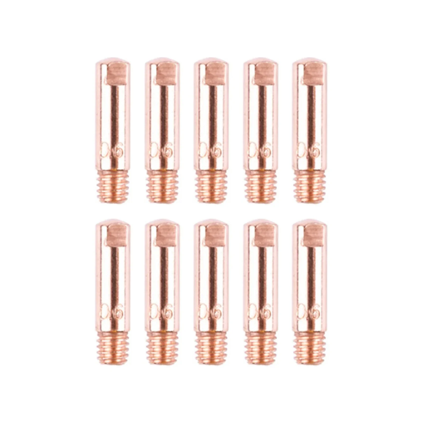 Professional Accessory Welding Tools Nozzles Welding Torch Contact Tip M6 Thread Welding Nozzles Welding Torch