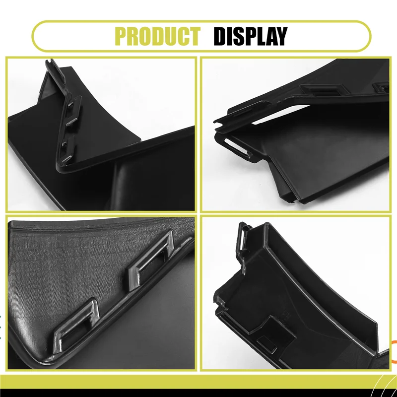 Накладка на передний бампер автомобиля с воздушным каналом 51118058557 51118058558 для BMW X6 F16 2013-2019 35Ix 28Ix 30Dx 50Ix