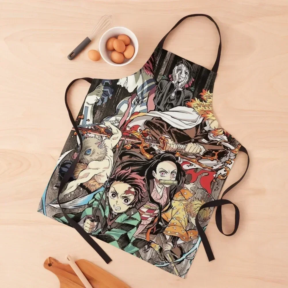 

mugan train Apron women's work Barista Woman Kitchen For Men Apron